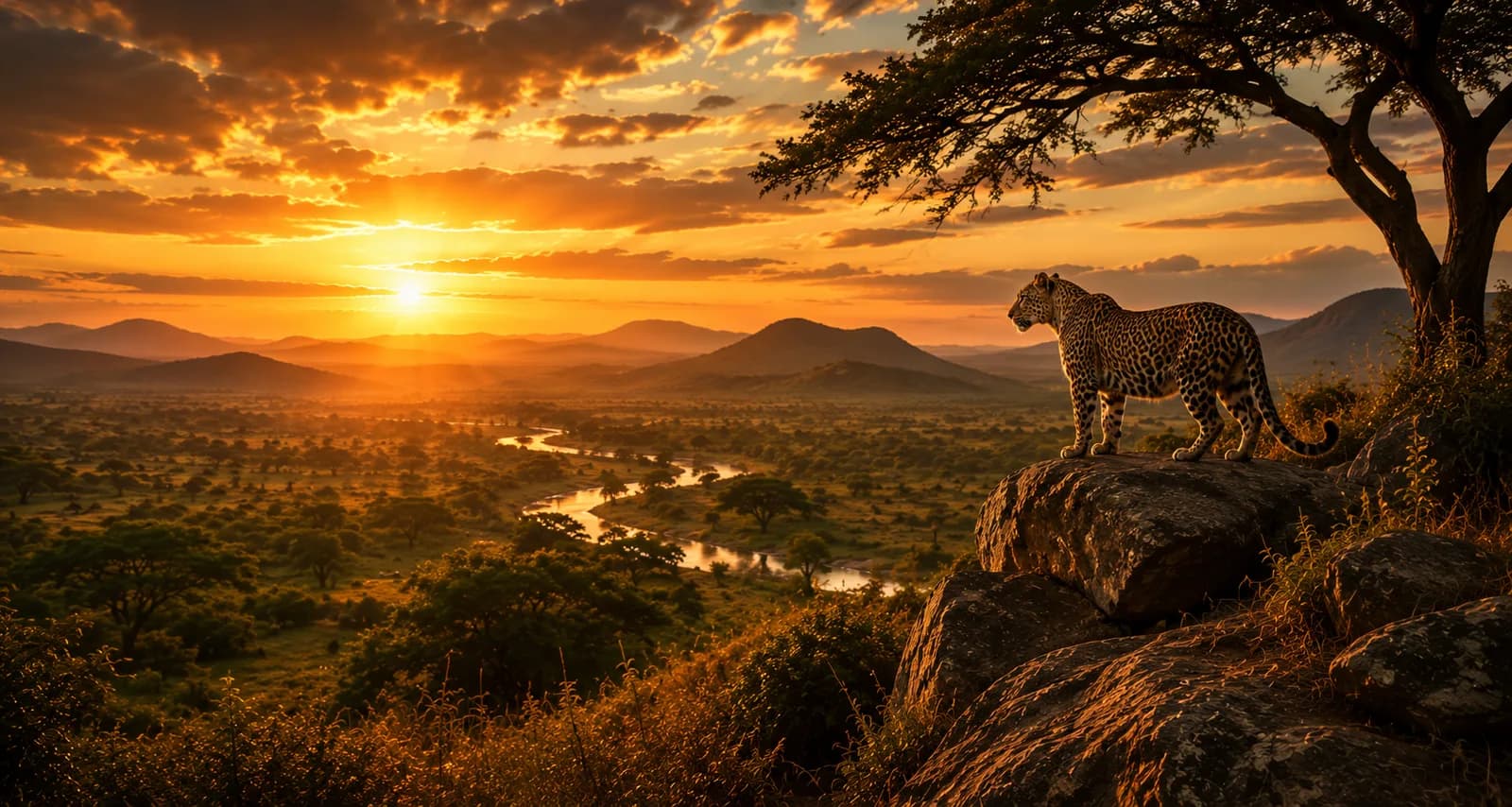 Leopard in the wild – Uganda Tours by Wahika Safaris
