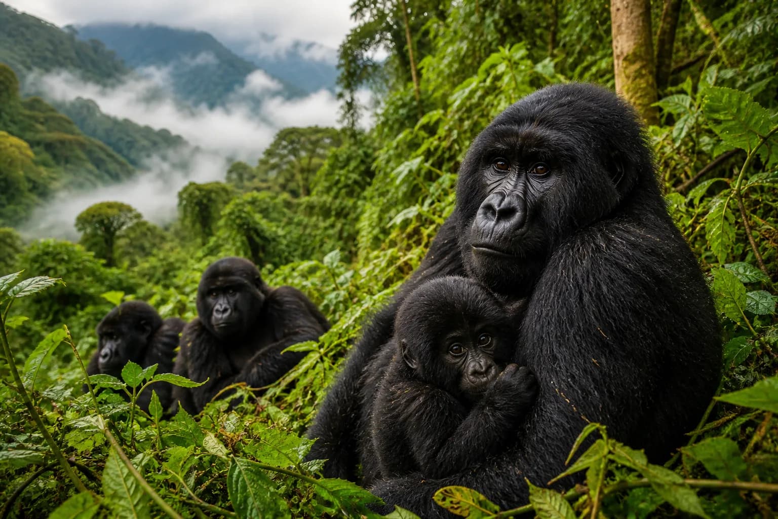 Kibale Forest Chimpanzee Tracking - Wahika Safaris Uganda
